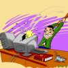 23 Programador destroza ordenador